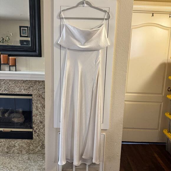 Bec And Bridge The Dreamer Strapless Top and Skirt Two Piece Set Size 4 White - Picture 5 of 11